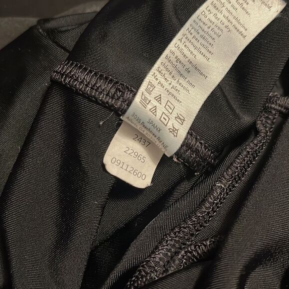 SPANX Faux Leather Leggings Black L - Picture 8 of 8